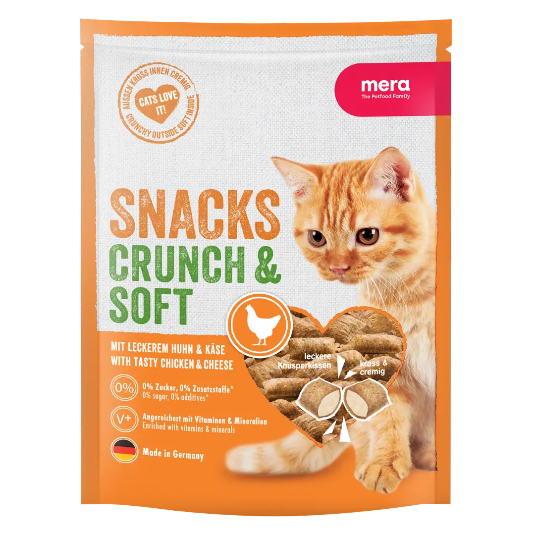 Crunch & Soft Snacks Huhn und Käse